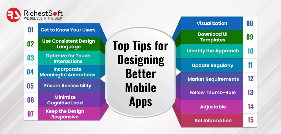 Top Tips for Designing Better Mobile Apps