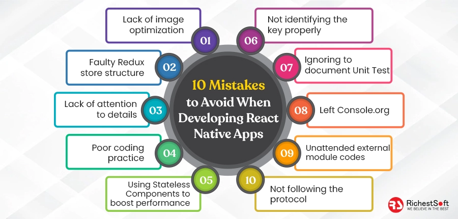 10 Mistakes to Avoid When Developing React Native Apps