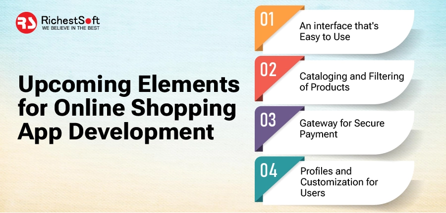 upcoming elements for online shopping app development