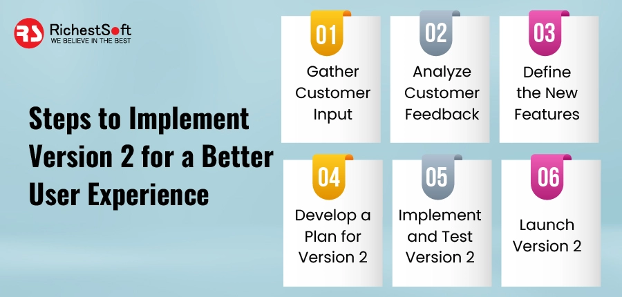 Steps to Implement Version 2 for a Better User Experience