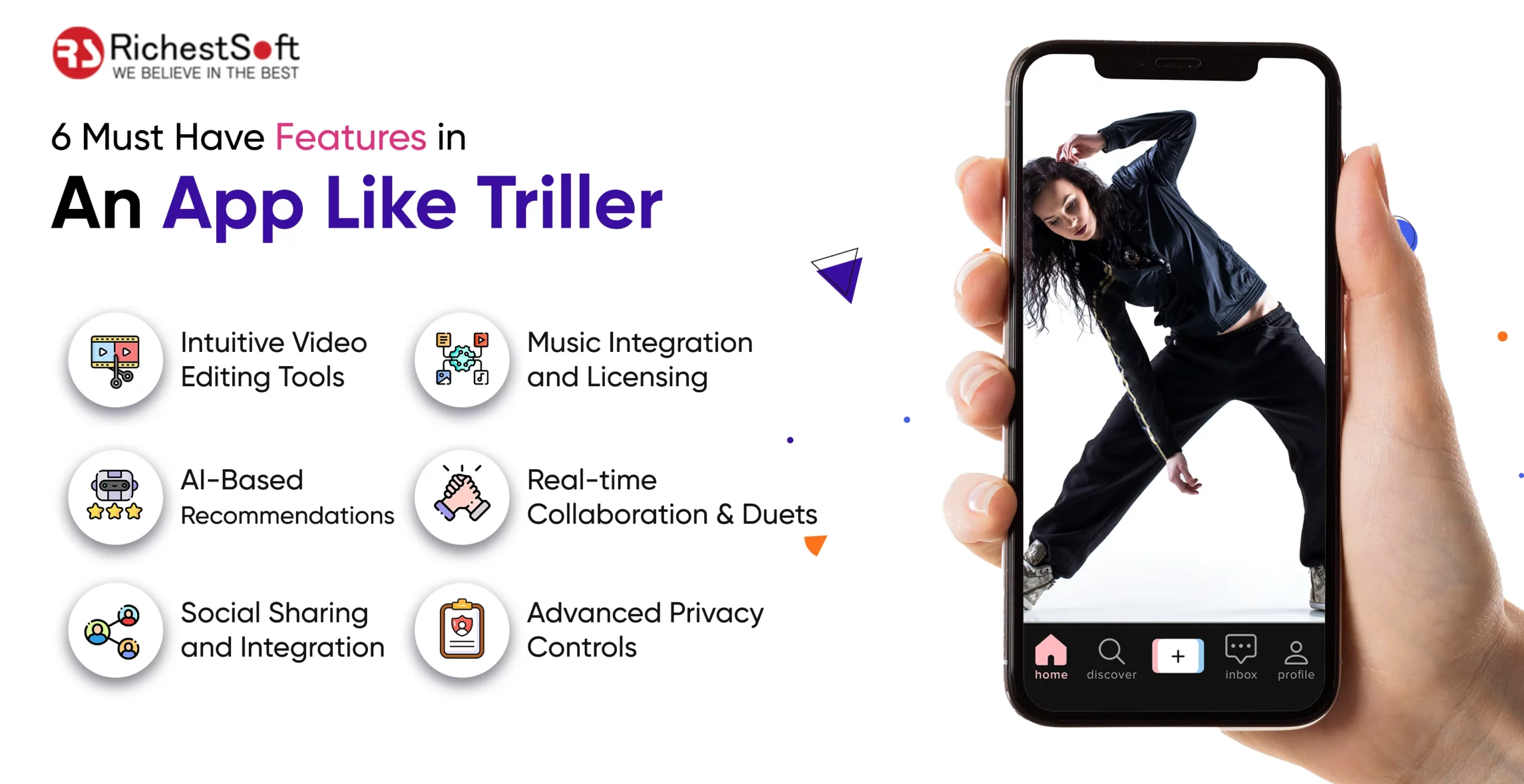 6 Must Have Features In An App Like Triller