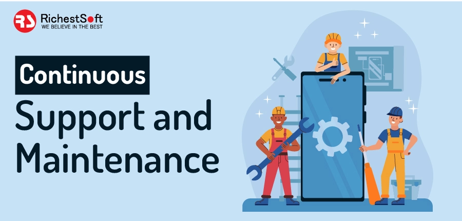 Continuous Support and Maintenance: 