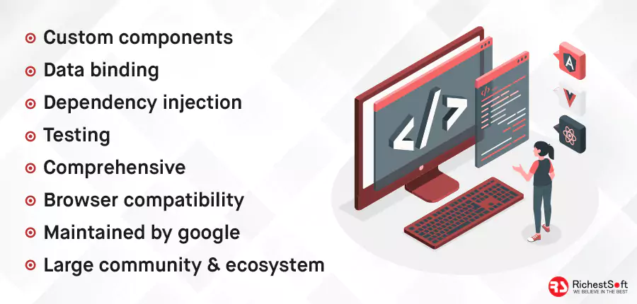 Advantages of angular