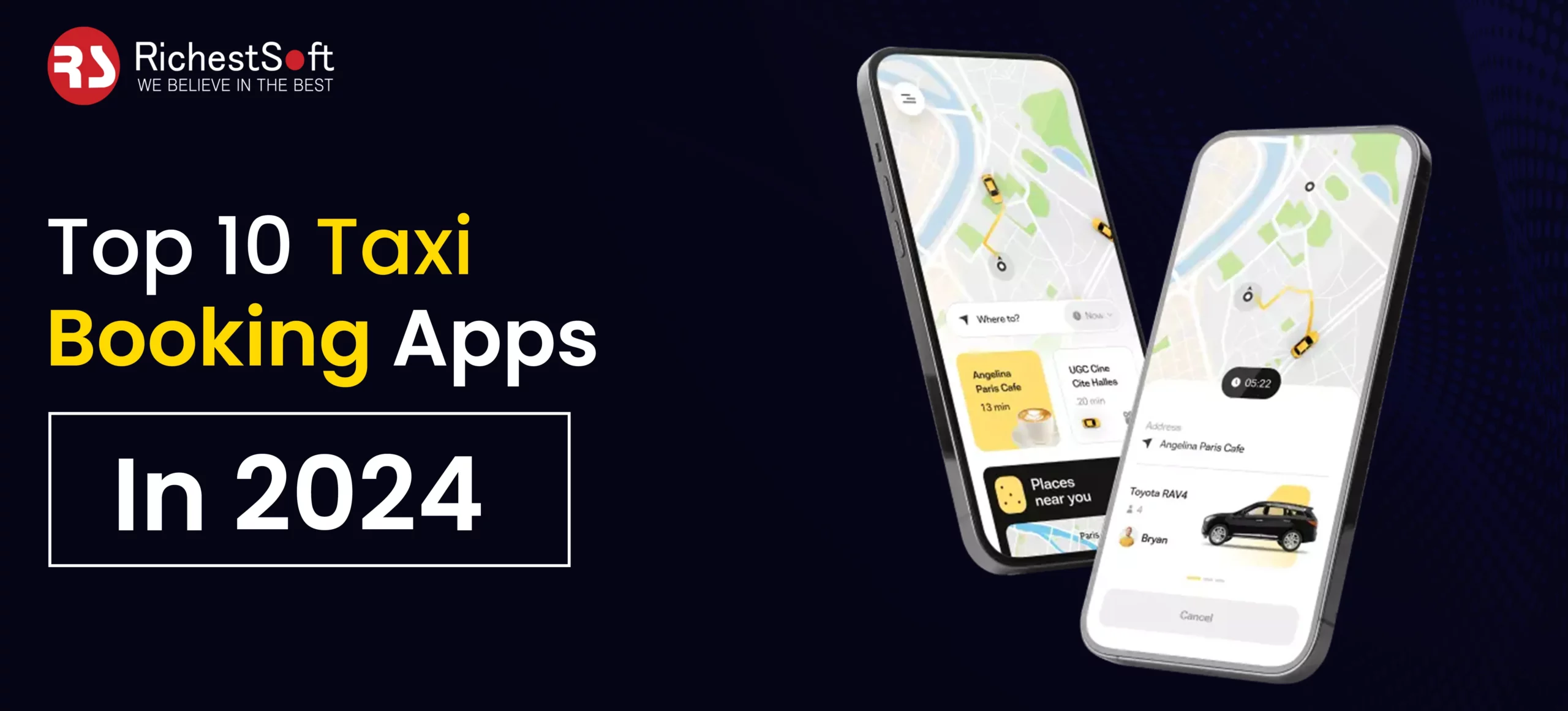 Top 10 Taxi Booking Apps In 2024