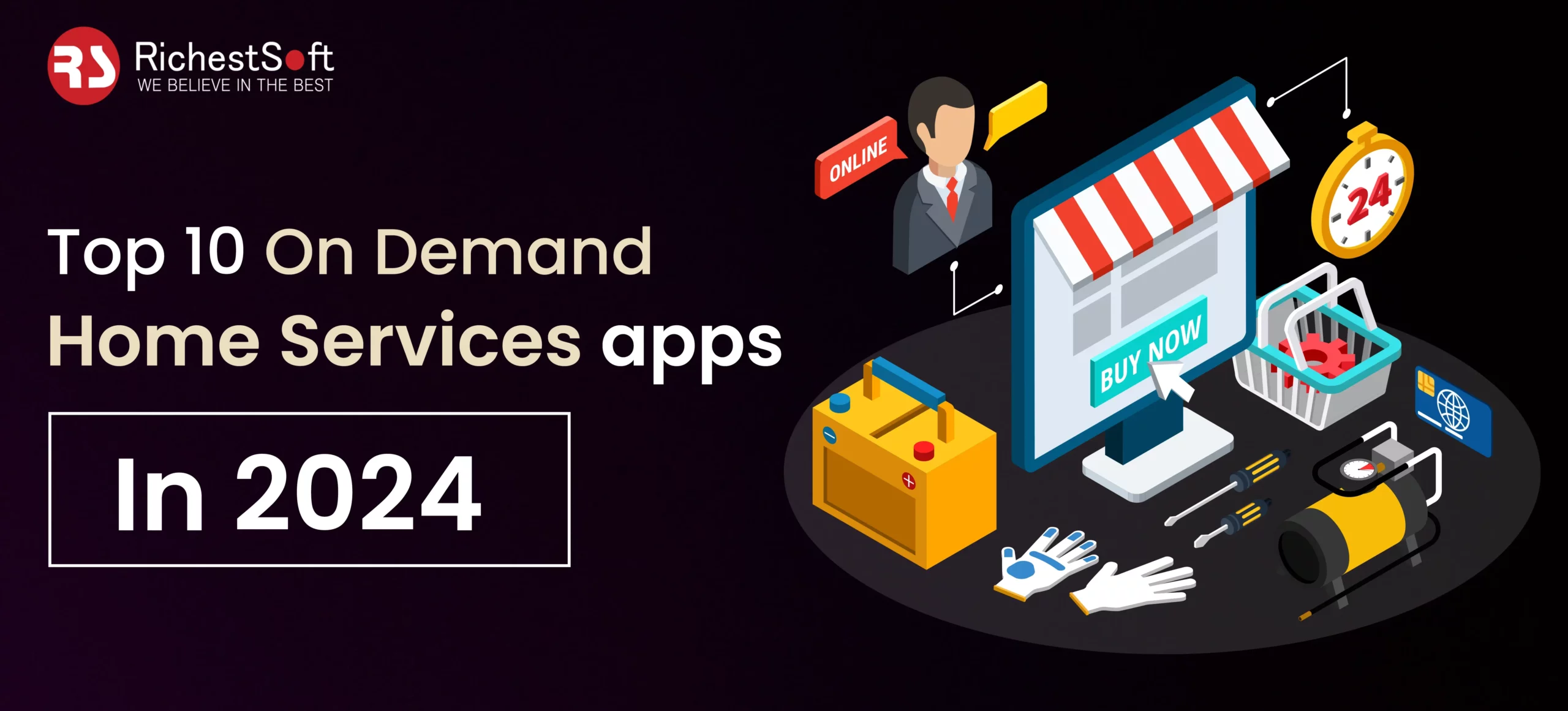 Top 10 On Demand Home Services apps in 2024