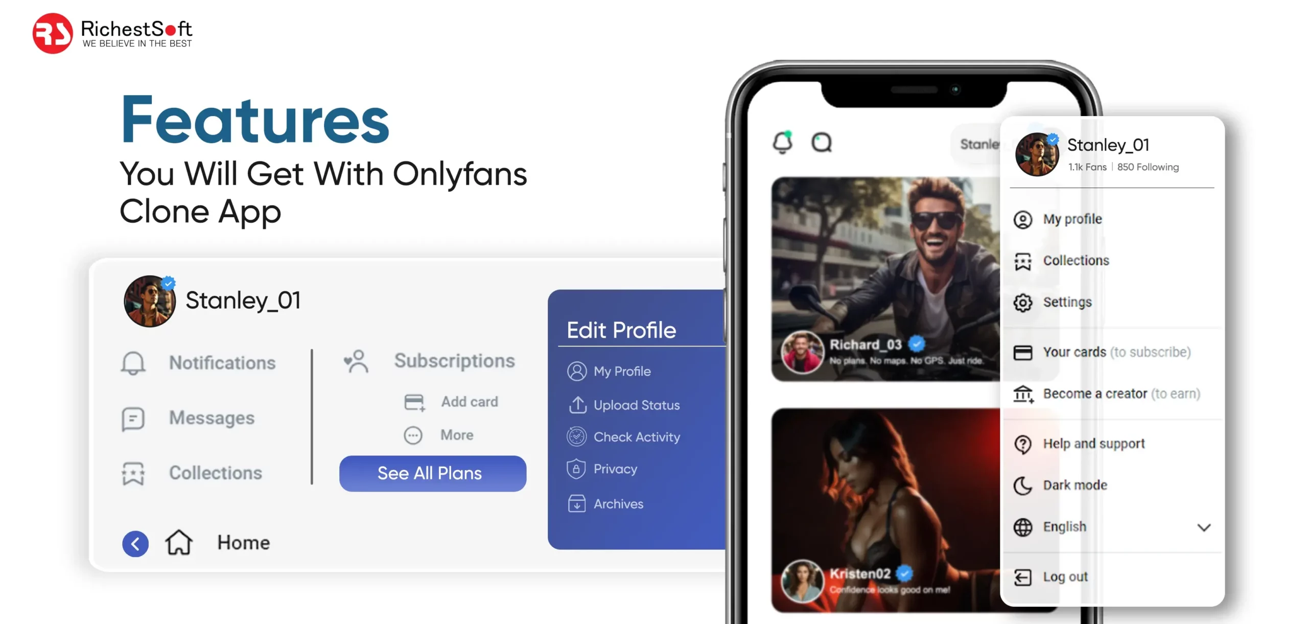 How You Can Generate Revenue From Onlyfans Clone Script App Development  | Richestsoft