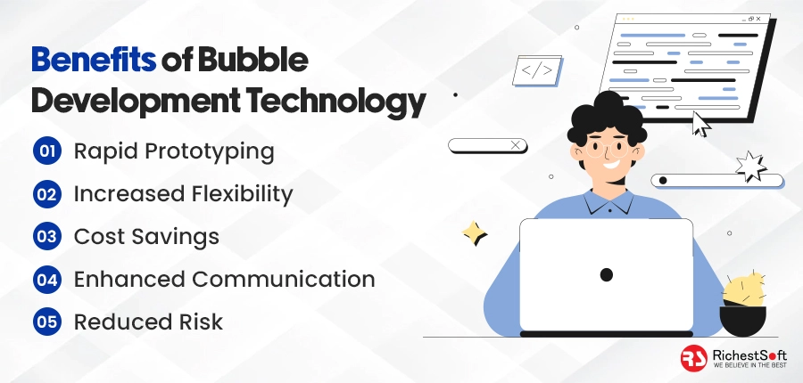 Benefits of Bubble Development Technology