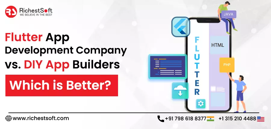 Flutter App Development Company vs. DIY App Builders: Which is Better?