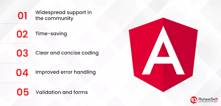 Features of angular