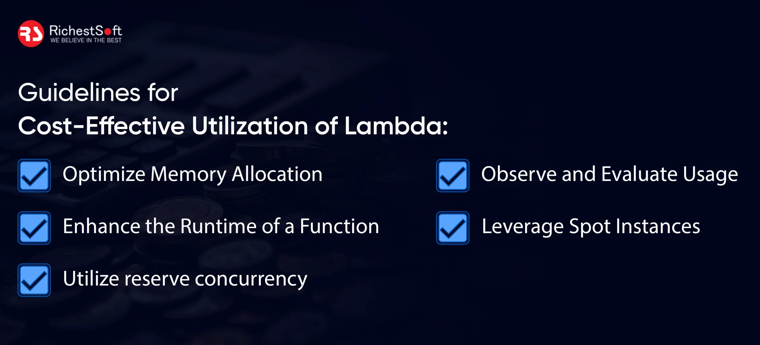 Guidelines for Cost-Effective Utilization of Lambda_