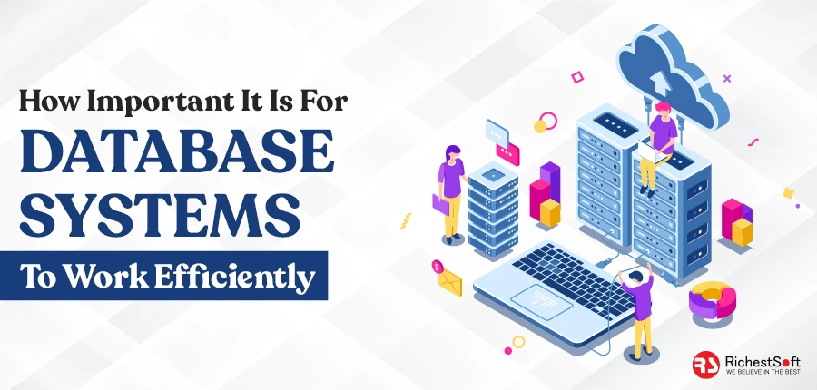 How important it is for database systems to work efficiently