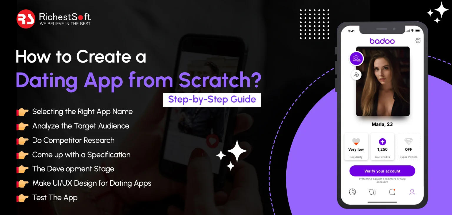 How to Create a Dating App from Scratch Step-by-Step Guide