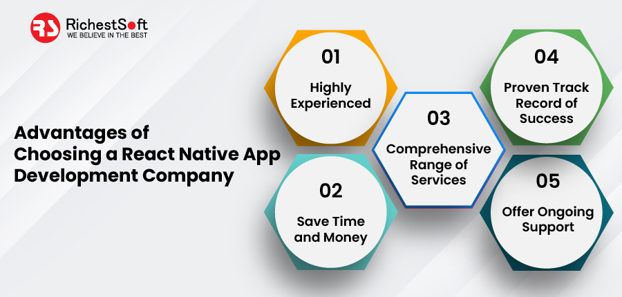 advantages of choosing a react native app development company