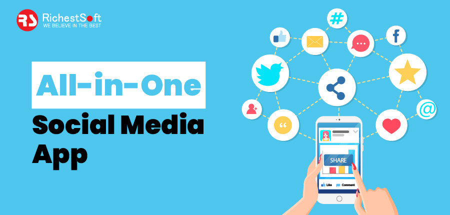 All-in-one social media app