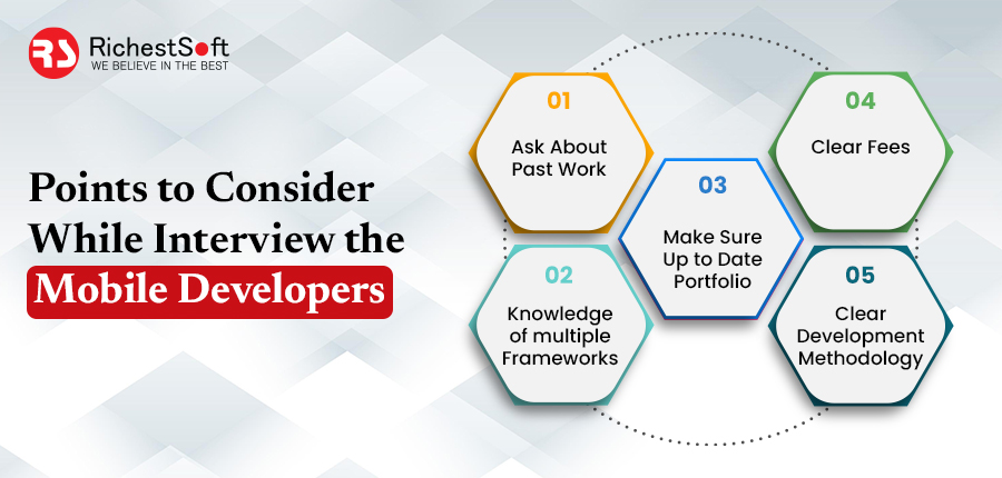 Points to consider while interview the mobile developer