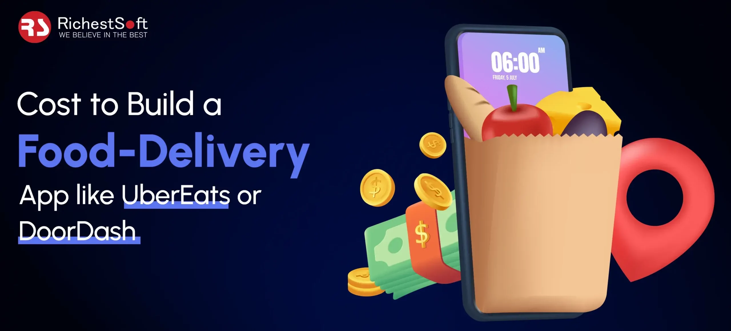 Cost to Build a Food-Delivery App like UberEats or DoorDash