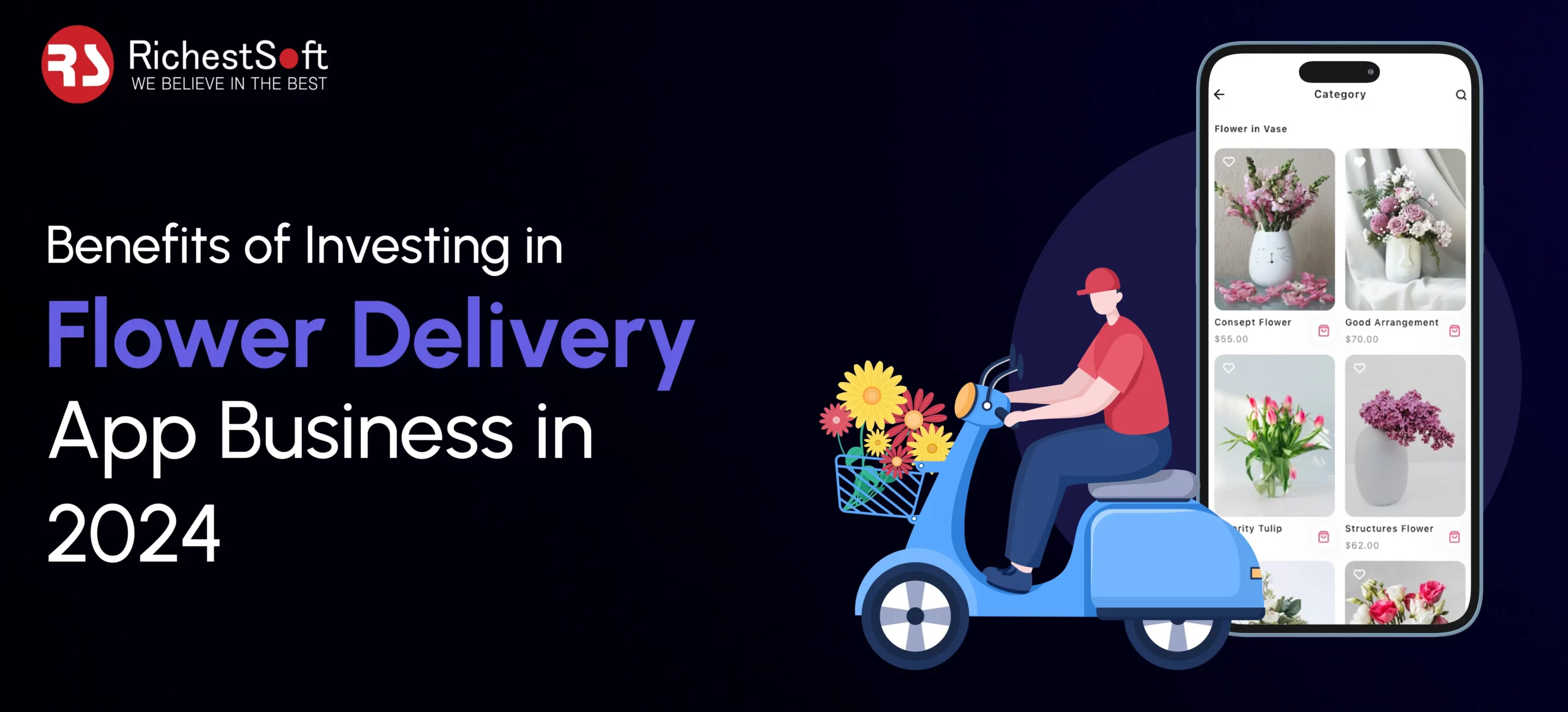 Benefits of Investing in Flower Delivery App Business in 2024