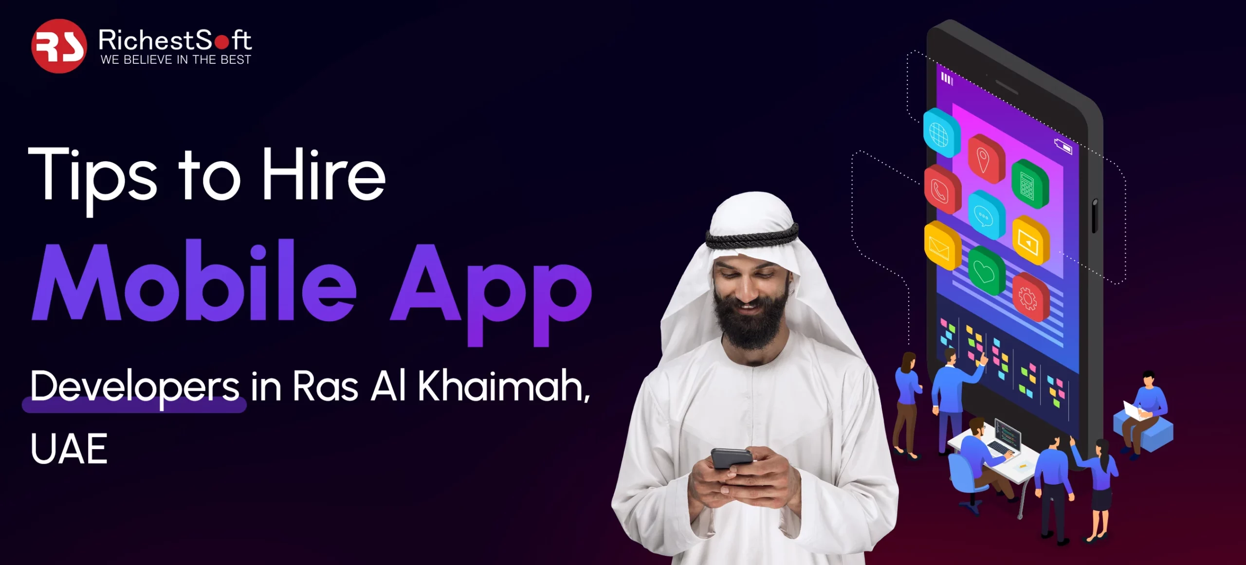 Tips to Hire Mobile App Developers in Ras Al Khaimah, UAE