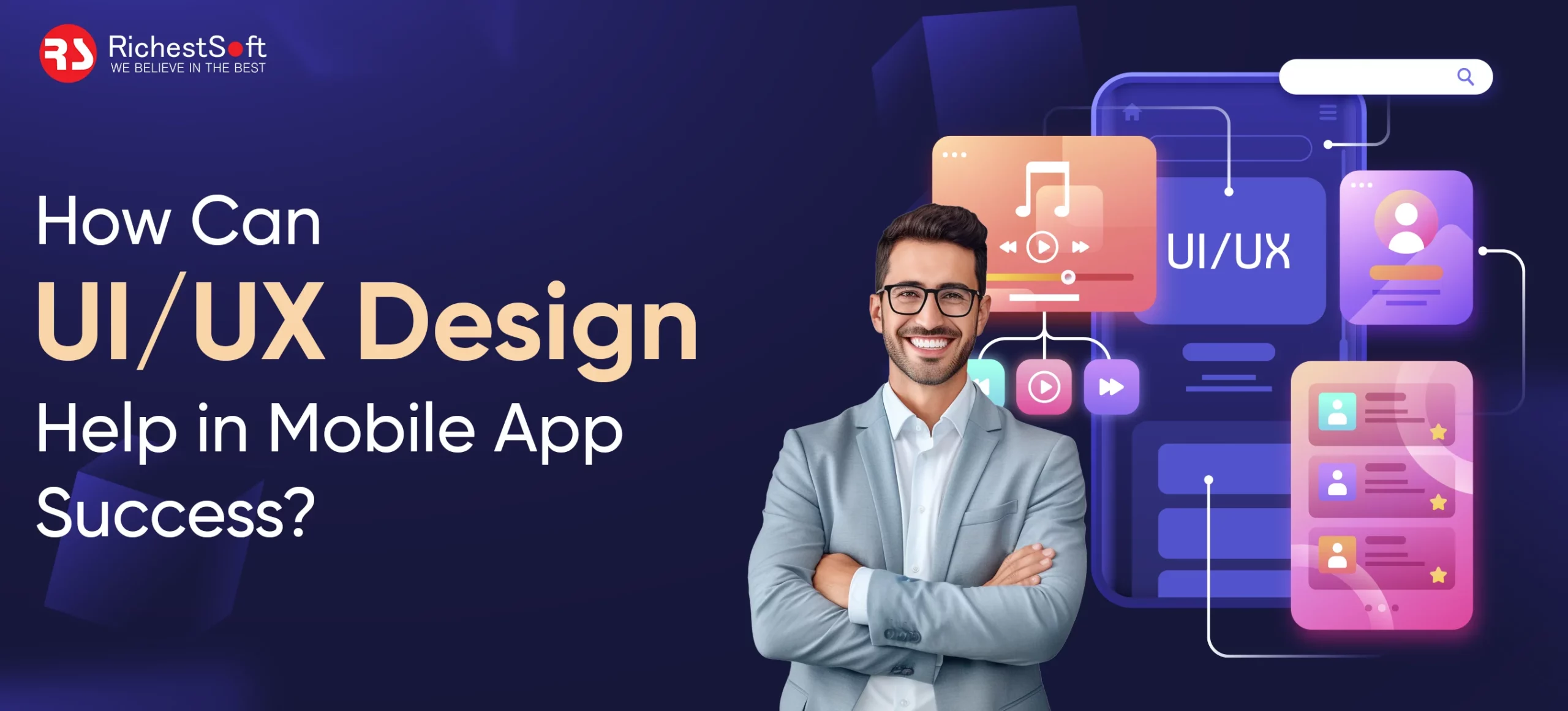 How can UI/UX Design help in Mobile App Success?