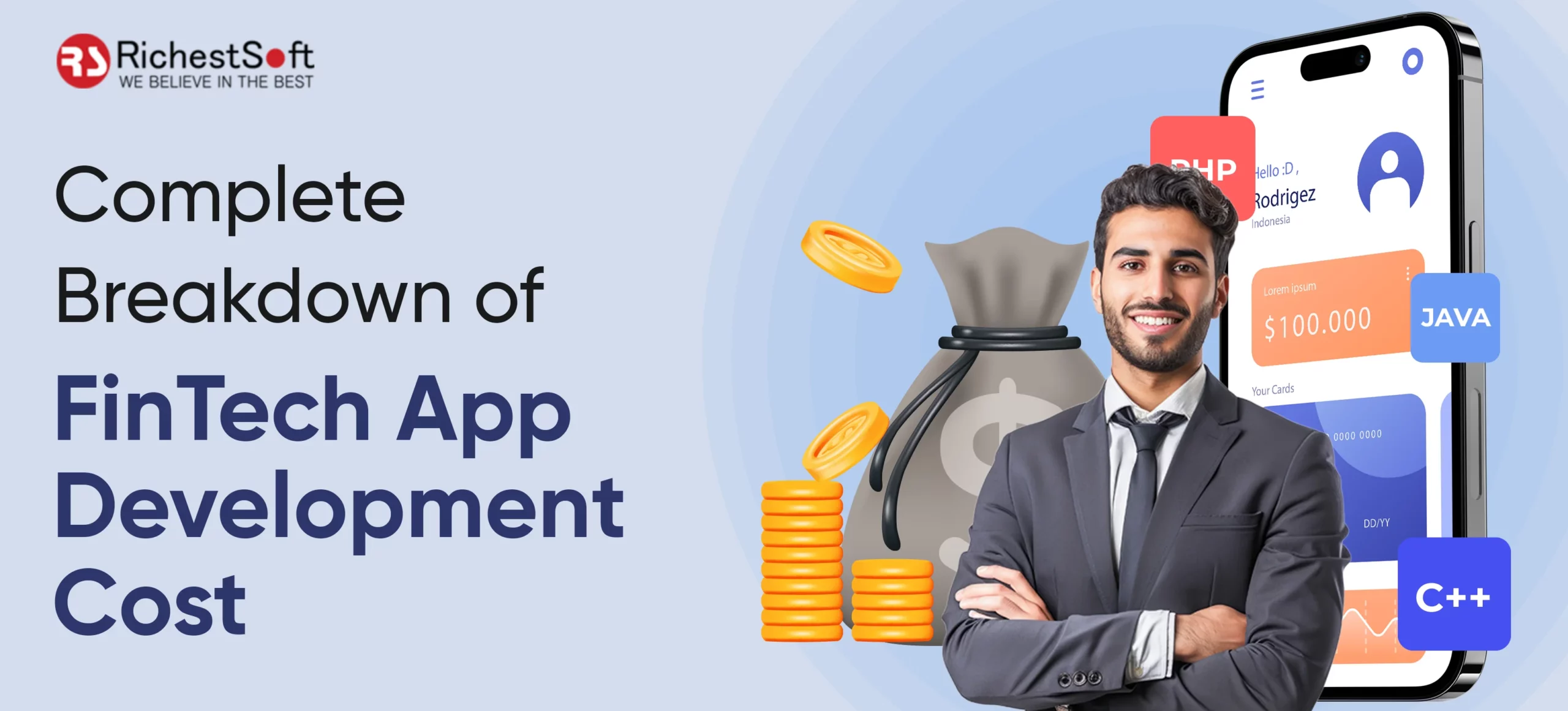 Detailed Guide for Fintech App Development Cost