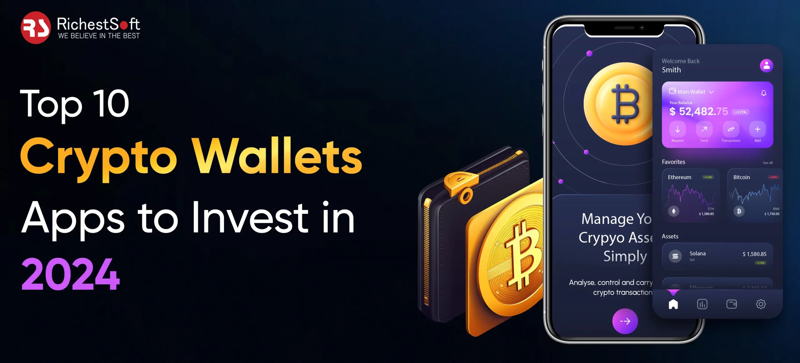 Top 10 Crypto Wallets Apps in 2024