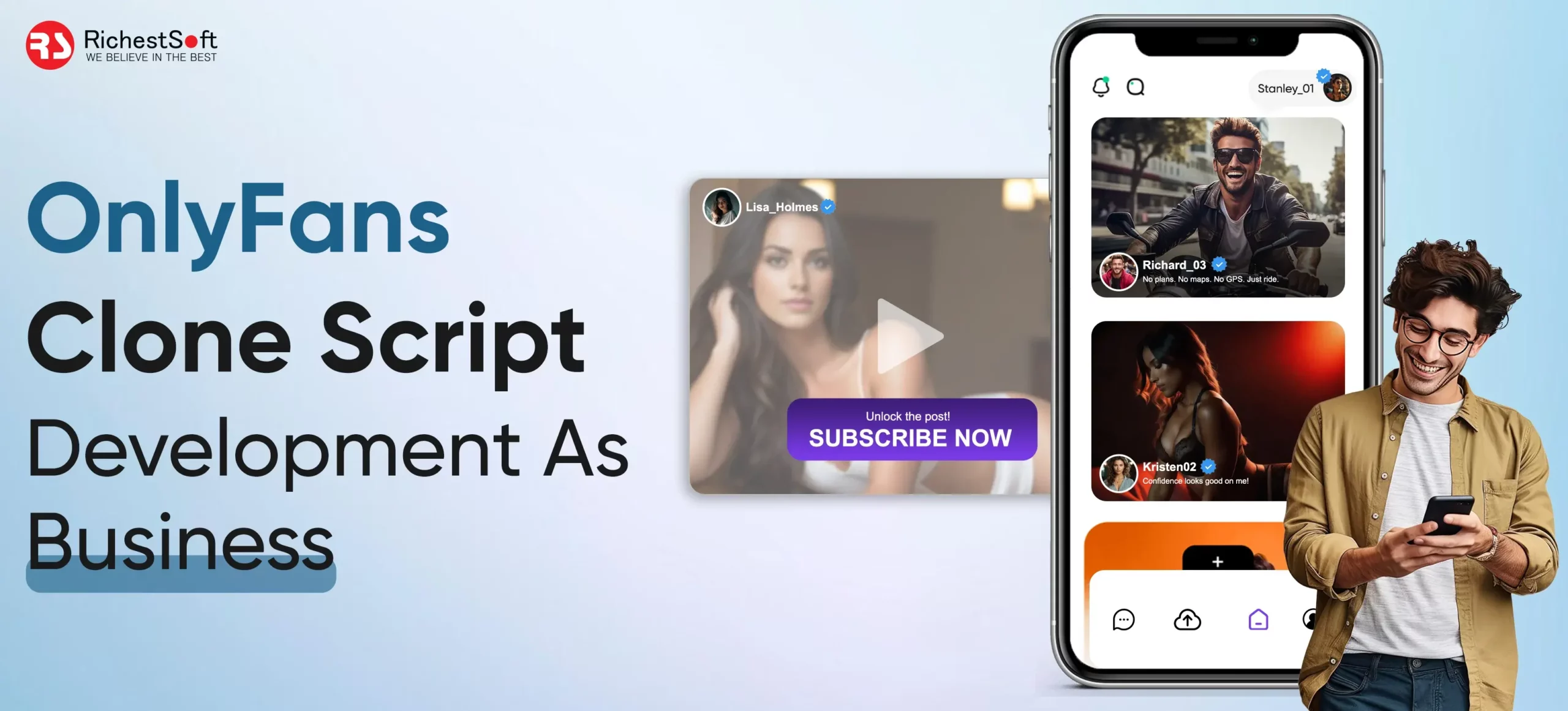 OnlyFans Clone Script Development As Business