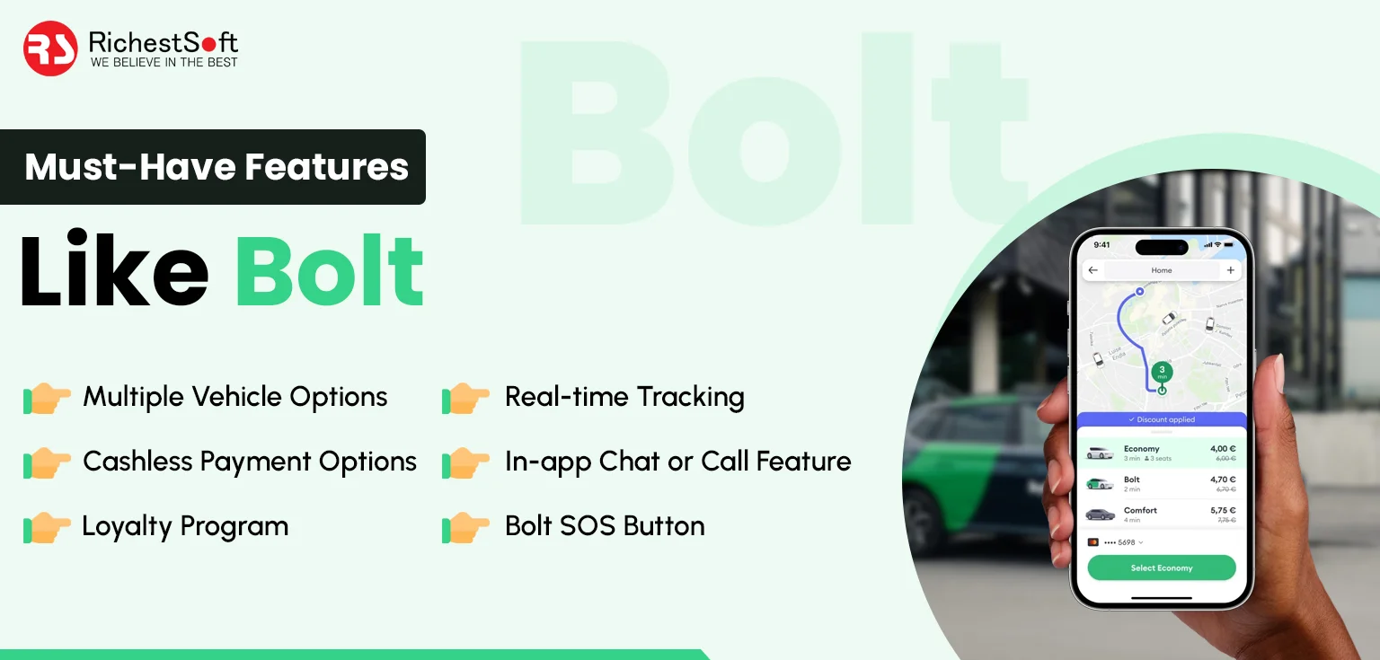 Must Have Features Like Bolt