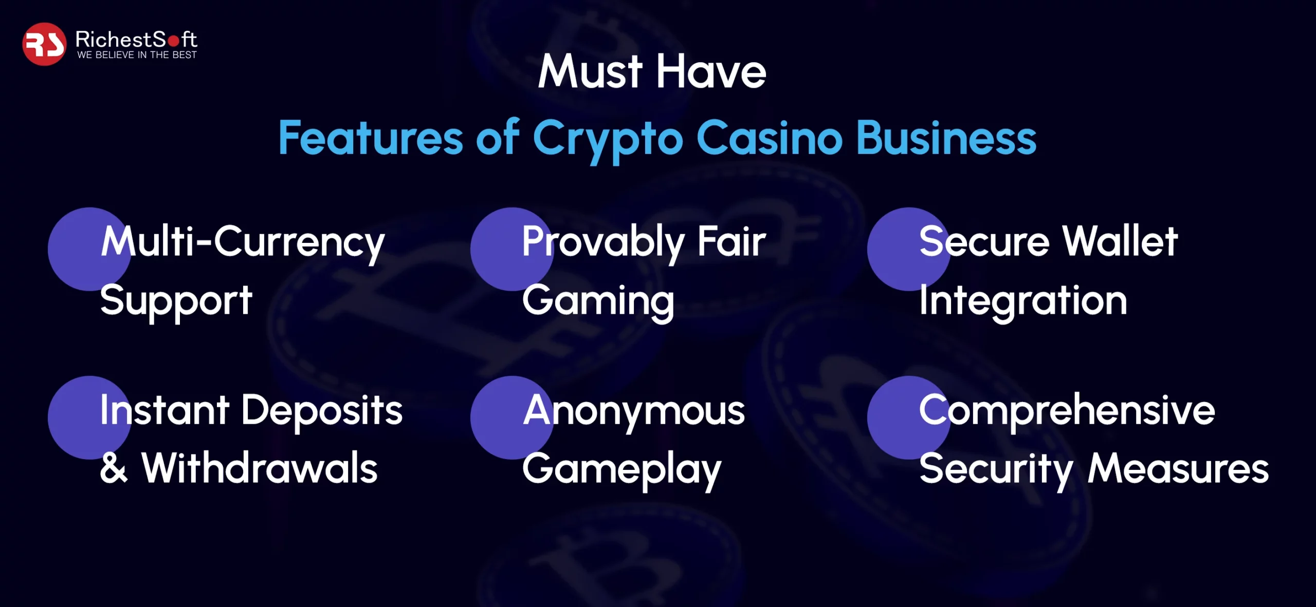 Must Have Features of Crypto Casino Business