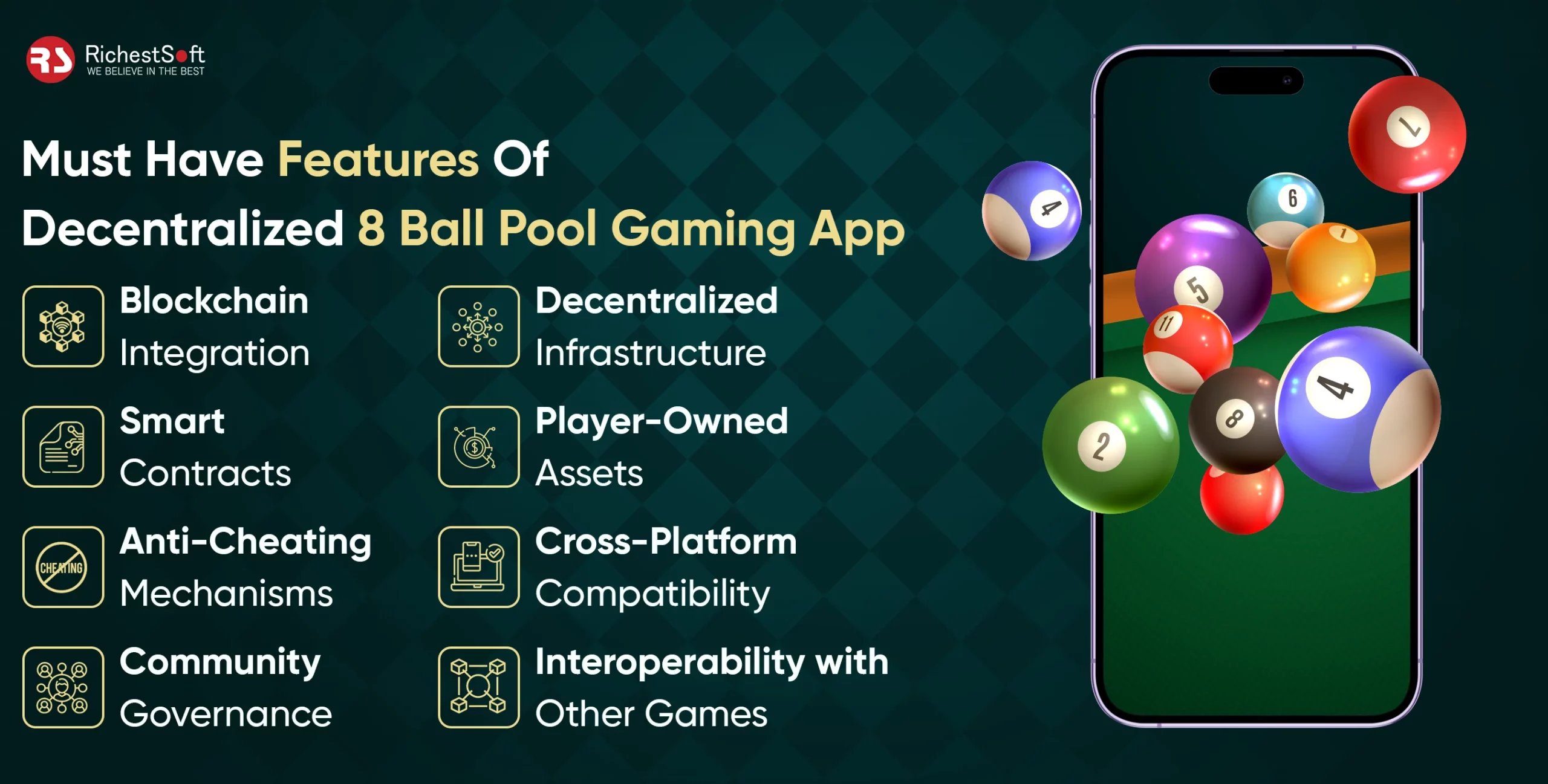 Must Have Features Of Decentralized 8 Ball Pool Gaming App