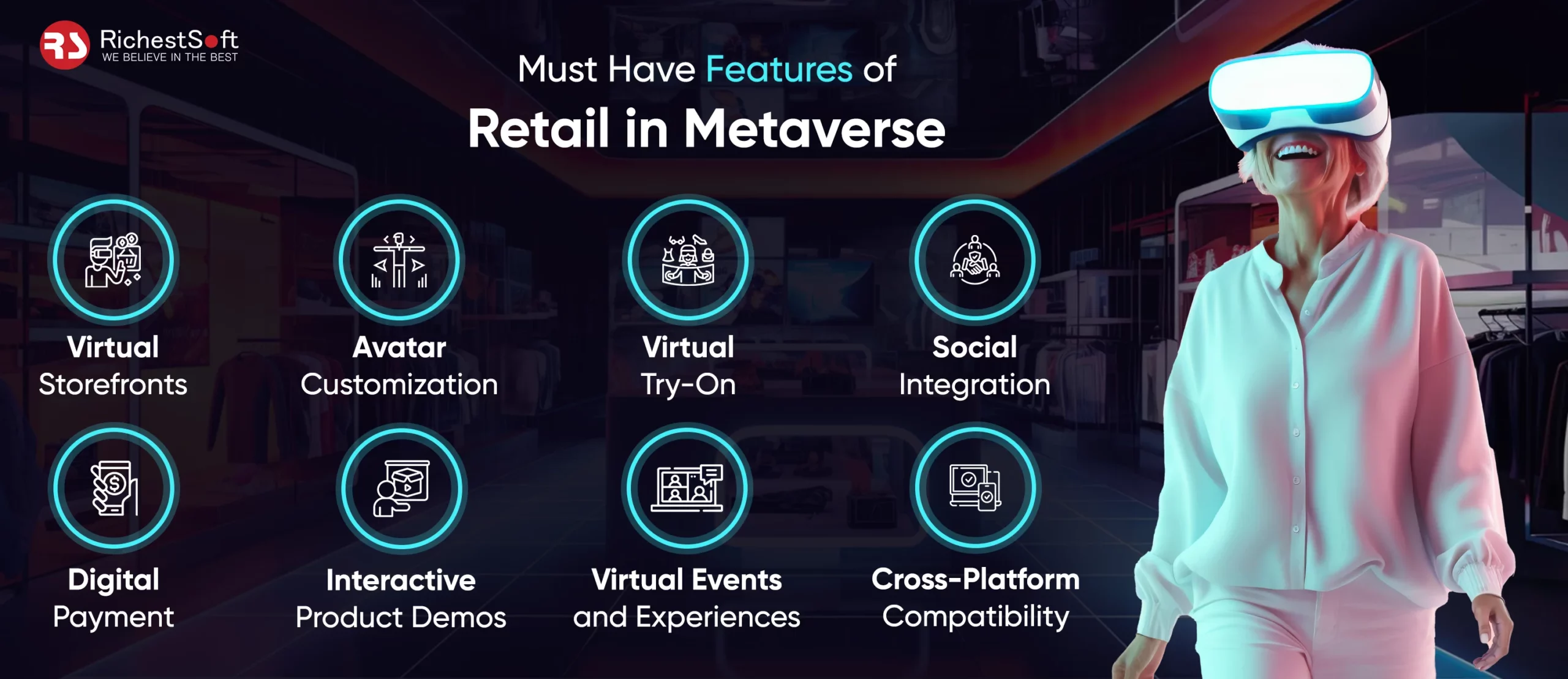 Must Have Features of Retail in Metaverse