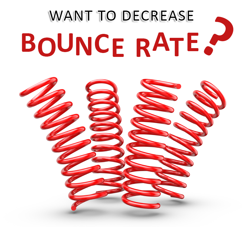 decrease bounce rate