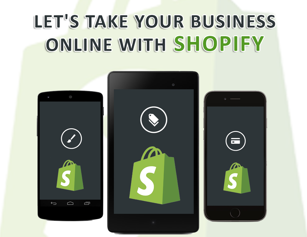 online business with with shopify