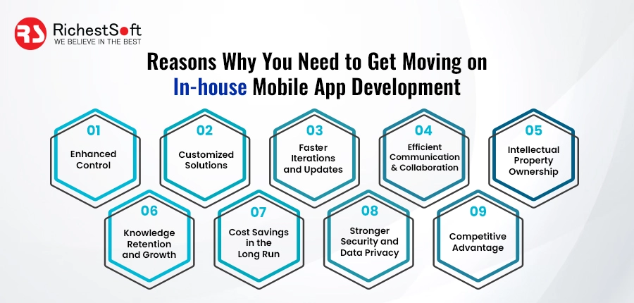 Reasons Why You Need to Get Moving on In-house Mobile App Development