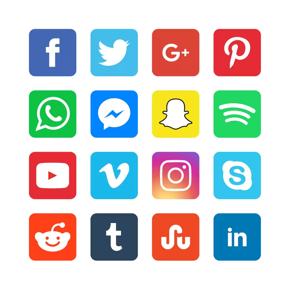 Social media icons