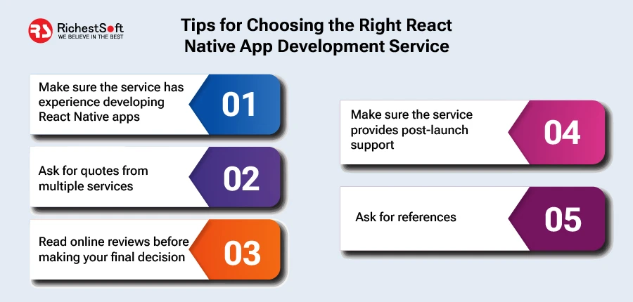 Tips for Choosing the Right React Native App Development Service