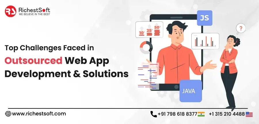 Top Challenges Faced in Outsourced web App Development & Solutions